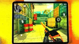 Тест игрового процесса и производительности в Critical Ops 120 кадров в секунду на iPad Pro 2018 года