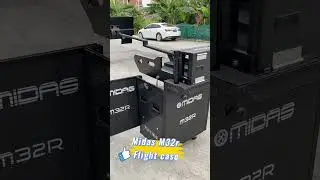 Midas m32r flight case#flightcase #case#roadcase #rackcase#midasm32r#diy