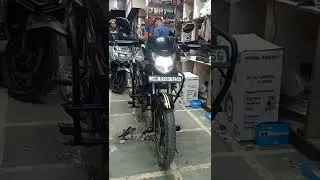 Sp 125 Fully modified with dull body crash guard