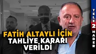 Gazeteci Fatih Altaylı'ya tahliye kararı!