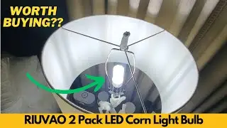RIUVAO 2 Pack 300W Equivalent LED Corn Light Bulb, 5000 Lumen 5000K Cool White Daylight - Worth It?