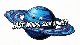 Boring Space Facts For Sleep | Why Neptune&rsquo;s Winds Are Fast But the Planet Barely Spins