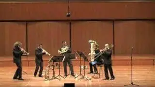 Gomalan Brass Quintet - Schindler's list live in Rome