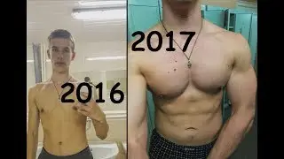 Incredible 1 Year Body Transformation - Bar Brothers Russia