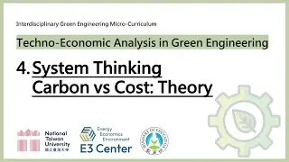 TEA Module: 4-1 System Thinking Carbon vs Cost