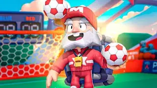 Dynamike in Brawl Ball with randoms (clickbait)