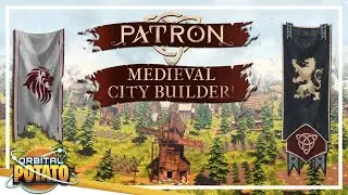Building A City To SURVIVE WINTER! - Patron - City Builder Simulation Game