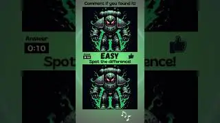 SPOT THE DIFFERENCE - EASY - 7 #play #game