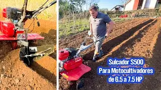 Sulcador S500 Para Motocultivador De 6.5 a 7.5 HP #tratorito