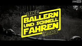 BIKE WARS: ballern und schnell fahren [MTB STAR WARS MOUNTAINBIKE]