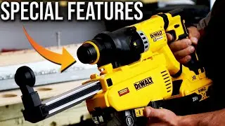 DeWALT SDS PLUS ROTARY HAMMER KIT With Special Features You Won't See On Other Tools