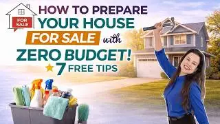 🏡 How to Prepare Your House for Sale with Zero Budget! 7 Free Tips 🌟