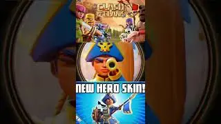new  pirate champion Hero skin |new gold pass|#shorts #coc