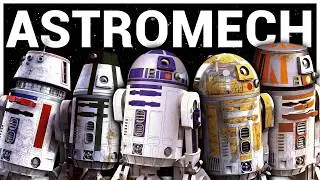 Die wahren Helden der STAR WARS Galaxis? - ALLE ASTROMECH DROIDEN erklärt