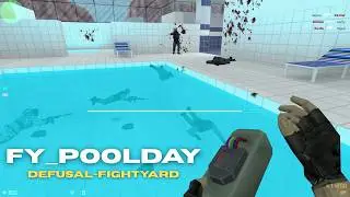 🔥Counter-Strike 1.6 fy_poolday ASMR 🎮 (No Commentary) | Nostalgic FPS Action as T | 1080p 60FPS