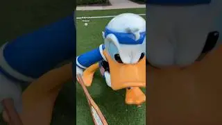 Donald Duck Playing Tennis #donald #duck #play #tennis #disney #all #star #sports  #resort #shorts