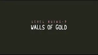 Baba is You - Temple Ruins Level 9 - Walls of Gold Solution