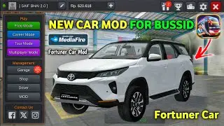 How To Add Bussid Fortuner Car Mod For Bussid Bus Simulator Indonesia | MOD Fortuner CAR