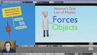 Newton's First Law of Motion Masterclass by Professor Mac