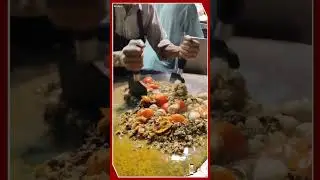 Tawa Fry Katakat Recipe | Katakat making | Street food Karachi | Wahjoc Food