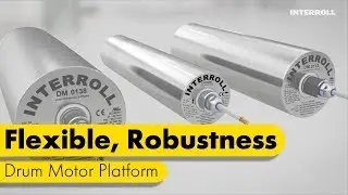Платформа Interroll Drum Motor: гибкая, прочная и ультрагигиеничная