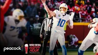 Keep it open on Chargers QB Justin Herbert vs. Cowboys | Fantasy Football Happy Hour | NFL on NBC