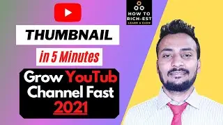 How to make Youtube Thumbnail in Hindi I Make a Clickable Thumbnail I Step by Step in Hindi
