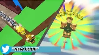 *ALL NEW CODES* + Dio's THE WORLD STAND 5 STAR OP - Robloxc All star Tower Defense