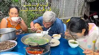 #836 Cô Dâu Việt Về Cảnh Miền Quê Ngoại Yên Bình 2 Dì Cháu Đi Chợ,Chiều Quây Quần Cháo Cá Rau Đắng