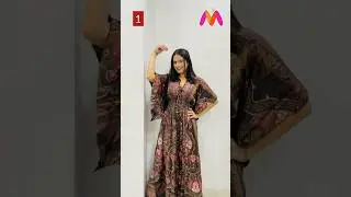 Maxi Dresses Haul for summers| Long Floral Dresses for Summers #myntrahaul #myntra