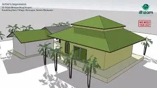 Al Falah Mosque project is located in a rural village in the Malaysian state of Sabah