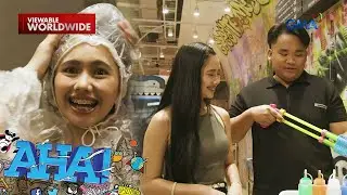 MAKA star May Ann 'Bangus Girl' Basa, binisita ang 'Splat Room!' | AHA!