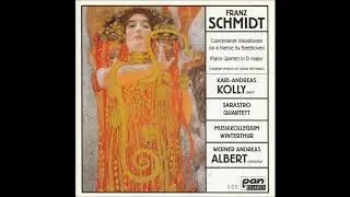 Franz Schmidt : Conzertante Variationen über ein thema von Beethoven for piano (LH) and orch. (1923)