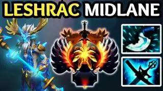 🔥 UNSTOPPABLE LESHRAC MID OF PURE DAMAGE !! DOTA 2 GAMEPLAY 🔥