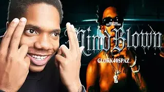THE GOAT OSO😩🔥 Glokk40spaz - Mind Blown (Official Music Video) REACTION #viral #glokk40spaz 