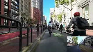 Bike San Francisco: Summer Eve commute on Market