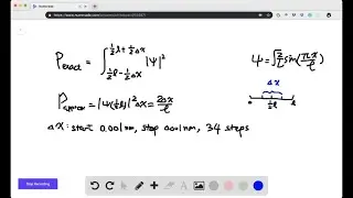 (III) An electron is trapped in the ground state of an infinite potential well of width ℓ=0.10
