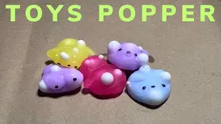 Toys popper | squeeze animals with creamy pimple #7