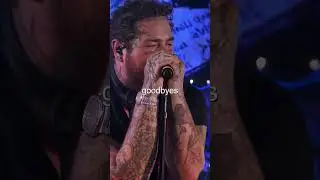 Post Malone - Goodbyes LIVE 😳🔥