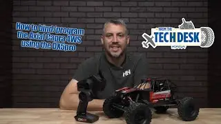 From the Tech Desk: How to bind/program the Axial Capra 4WS using the DX5pro.