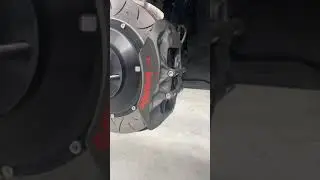 BMW M2C Brembo brake install #shorts #brembobrake #bmw #m2f87