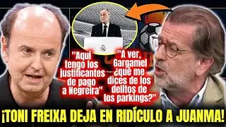 💥 ¡HUMILLACIÓN EN VIVO! Toni Freixa DESTROZA a Juanma en El Chiringuito