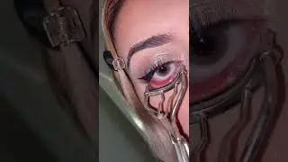 Curling my lashes after lash serum results