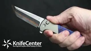 North Mountain Blade Kwaiken Chop 2 Button Lock Flipper Knife