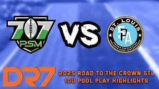 PSM 10U DOMINATES in Pool Play vs 5P | 2025 DR7 Highlights