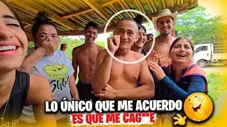 Papysugar no recuerda como llego a su casa de los borracho que se puso. Les caerá Choco a los bolos