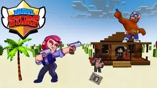 Карта &laquo;Бравл Старс&raquo; в &laquo;Майнкрафте&raquo; &mdash; The Brave Stars map in Minecraft