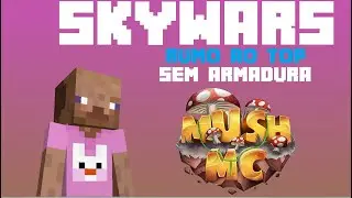 SKYWARS NO MUSH - NO ARMOR CHALLENGE + SNOWMAN KIT #shorts #minecraft #live