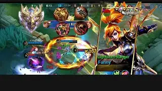 New Semi tank build in Fanny.Easy two cable Fanny for beginner in high rank.#mlbb 