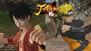 Monkey D. Luffy VS Naruto Uzumaki | J-Stars Victory VS+
